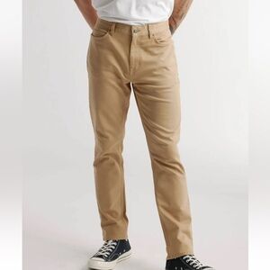 Quince Men’s Comfort Stretch Traveler 5-Pocket Pants Straight 31 X 29 Khaki